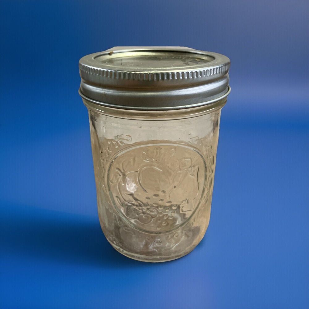 Small 'Made in USA' Ball 60‎ Mason Jar 6oz 4" Tall E18 Fruit